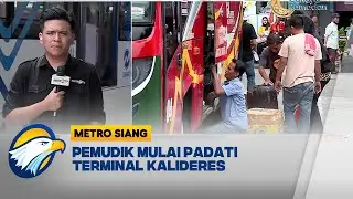 Mudik Lebih Awal, Terminal Kalideres Sudah Padat Pemudik - [Metro Siang]