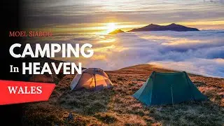 Pitched in the heavens. | Cloud inversion camping | Moel Siabod, Wales.