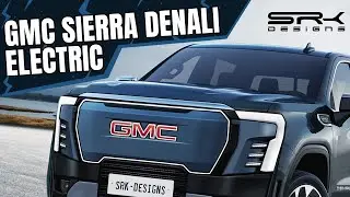 2023 GMC Sierra Denali EV Pickup Truck - Rendering | SRK Designs
