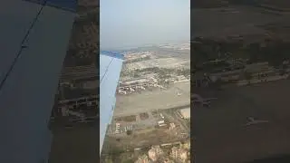 Take-off  from Ahmedabad Airport in a Piper Seneca Aircraft #piperseneca #ahmedabadairport