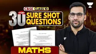 Math Top 30 Most Important Questions | Class 10 Complete Math | Boards Special 2026 | Mandeep Sir