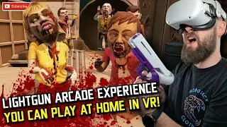 THE BEST VR ARCADE ZOMBIE BLASTER (House of the Dead VR WHEN?!) // New Quest 2 Gameplay