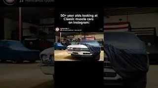 Вам не обязательно быть старше 50, чтобы любить классические маслкары! #restomod