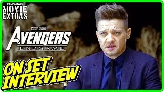 AVENGERS: ENDGAME | On-set Interview with Jeremy Renner 