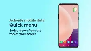 How to activate data on your phone