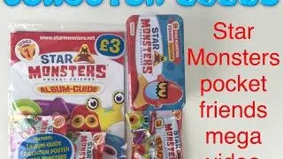 Путеводитель по альбому Star Monsters Pocket Friends, коллекционная жестяная коробка и коллекционная сумка #starmonsters