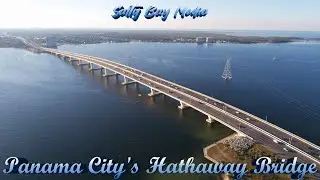 Flying Over the Bay: Panama City's Hathaway Bridge in Stunning 4K (Drone Cinematic)