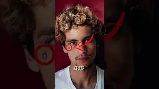 why does Dominic Fike have an apple logo tattoo??🤨 #dominicfike #appletattoo #facetattoo #short