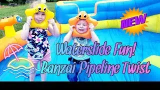 Unboxing Video of PHOENIX opening and Setting Up the Banzai Pipeline Twist Waterslide