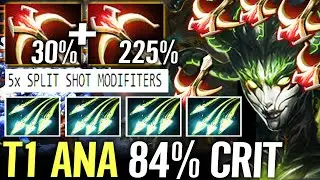 🔥 T1 ANA Medusa WTF Daedalus 5x Slpit 84% Crit &mdash; Divine Rapier Strongest Carry Comeback Dota 2 Pro