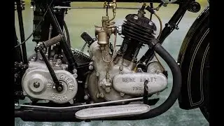 Запуск двигателя Rene Gillet Type H 350. Мотомир Вячеслава Шеянова