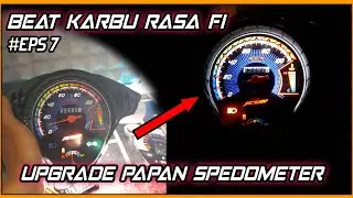 PASANG PAPAN SPEDOMETER RACING BEAT KARBU | TAMPILAN JADI MAKIN GANTENG