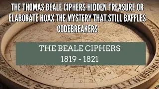 The Thomas Beale Ciphers Hidden Treasure or Elaborate Hoax