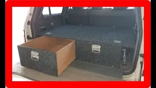 LANDCRUISER 4x4 SUV 100 REAR CARGO STORAGE DRAWS