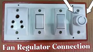 fan regulator connection 1 socket 2 switch 1 regulator connection ceiling fan regulator kaise lagaye
