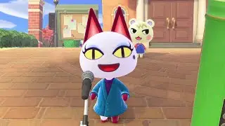 Animal Crossing: New Horizons - Olivia (& Marshal) Singing Animal City