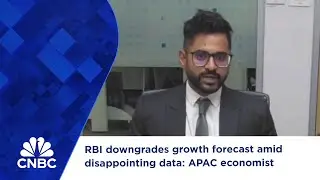 RBI downgrades growth forecast amid disappointing data: APAC economist