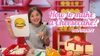 Homemade Strawberry Cheesecake Recipe by Chanty | Easy Kids Recipe 👩