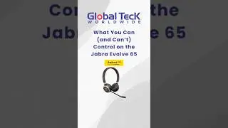 Jabra Evolve 65 Mono Bluetooth Headset: What You Can and Can&rsquo;t Do With It #shorts