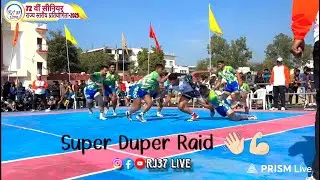 Super Duper Raid By Jay Bhagwan Pro Kabaddi Star Four Points Raid 💪🏻 #rajasthankabaddi
