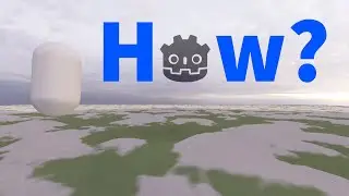 Algorithm behind huge Terrain in Godot