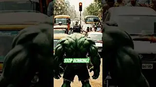 When Hulk Teaches Civic Sense | Noise Pollution | AI Cinematic Short