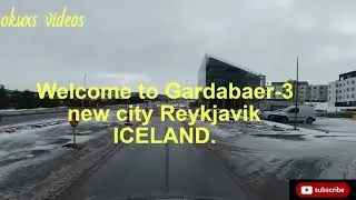 Reykjavik Gardabaer-3 New City ICELAND--Driving tour.