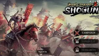 Great Conqueror 2 Shogun: Campaign: Tenka Fubu: Mino Campaign pt.1 