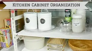 NEW! Kitchen Cabinet Organization