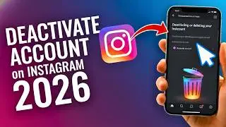 How to Deactivate Instagram Account - 2026