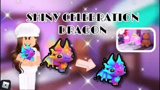I MADE A SHINY CELEBRATION DRAGON IN ROBLOX OVERLOOK BAY!!