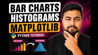 How to create Bar chart and Histogram | Matplotlib | Python