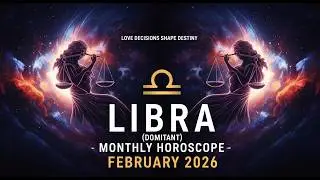 Libra February 2026 Monthly Horoscope | Burj Mizan Predictions & Forecast