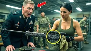 She Was Just Polishing a Sniper Rifle &mdash; Until the Colonel Read the Kill Count Etched in Ste