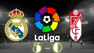 Real Madrid vs Granada 5-0 _ All Goals - La Liga 07/01/2017 HD (Cristiano Ronaldo shows Ballon D'Or)
