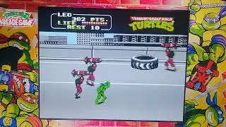 2022 teenage mutant ninja turtles cowabunga collection 1990 NES turtles 2 the arcade game stage 4