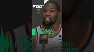 Durant reacts after 76ers' Embiid scores 70 points in a game
