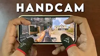 HANDCAM 4 FINGER CLAW ON WARZONE MOBILE  (IPHONE 14) + 4K GAMEPLAY🔥