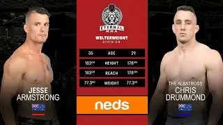 Eternal MMA 71: Джесси Армстронг против Криса Драммонда | ПОЛНЫЙ БОЙ