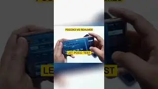 POCOX3PRO VS REALME6#shorts