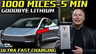 NEW TESLA BATTERY Aluminum-Ion - $10k Model 2, 1000 Miles, 5-Min Charge - Elon Musk Shocks! FINALLY!