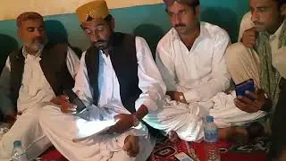 Marhoom Shayer Khan Muhmmad Marri .Rojhan mahfil