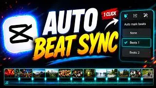 CapCut Auto Beat Sync Transitions (Full Tutorial)