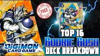 Daniel Gil's Top 16 200+ Webcam Tournament - Rookie Rush Deck