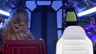 [Virtual Background for Zoom] Millennium Falcon Cockpit with Chewbacca