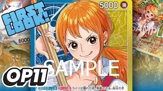 OP11 Nami First Look! Blue Yellow Deck Breakdown & Gameplay | One Piece TCG Leader Test & Reactions