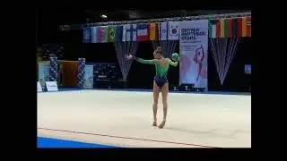 Gryte STANKEVICIUTE LITUANIA - BALL FINAL - Baltic JUNIOR Cup, Gdynia 2024