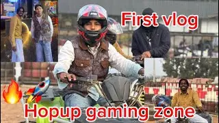 My first vlog full entertaining vlog hopup gaming zone best experience 🔥🚀
