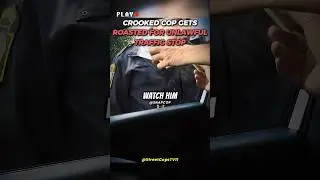 Law Breaking Cop Gets Roasted For Unlawful Traffic Stop