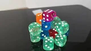 Factory White Square Edged Dice Manufacturers Acrylic Custom Black Dice 12 mm For Games